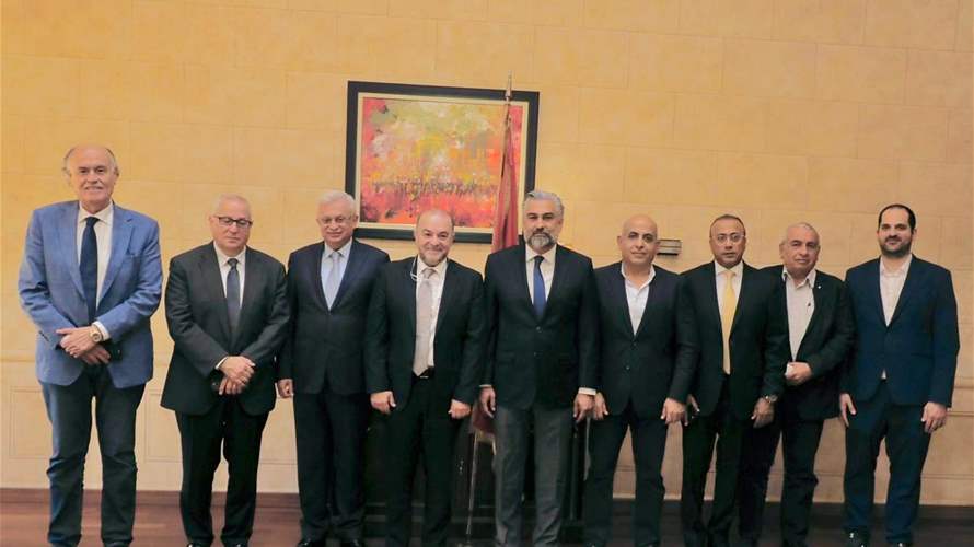 مجلس رجال الأعمال اللبناني الكويتي زار قباني مطلعًا على مشاريع مجلس الإنماء والإعمار