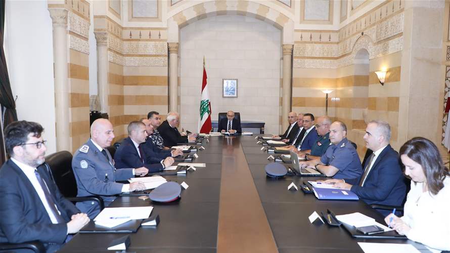 سلام ترأس اجتماعا عرض أوضاع السجناء واطلع من القضاة على الأجواء الإيجابية في قصور العدل 
