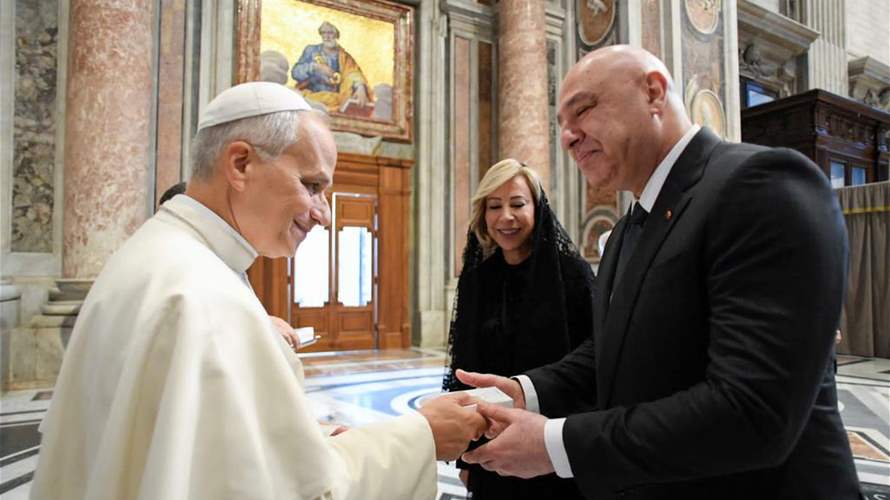 President Aoun to Pope Leo: Lebanese people eagerly await your visit to Lebanon