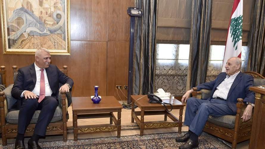 المستجدات الأمنية في بحث بين بري واللواء شقير