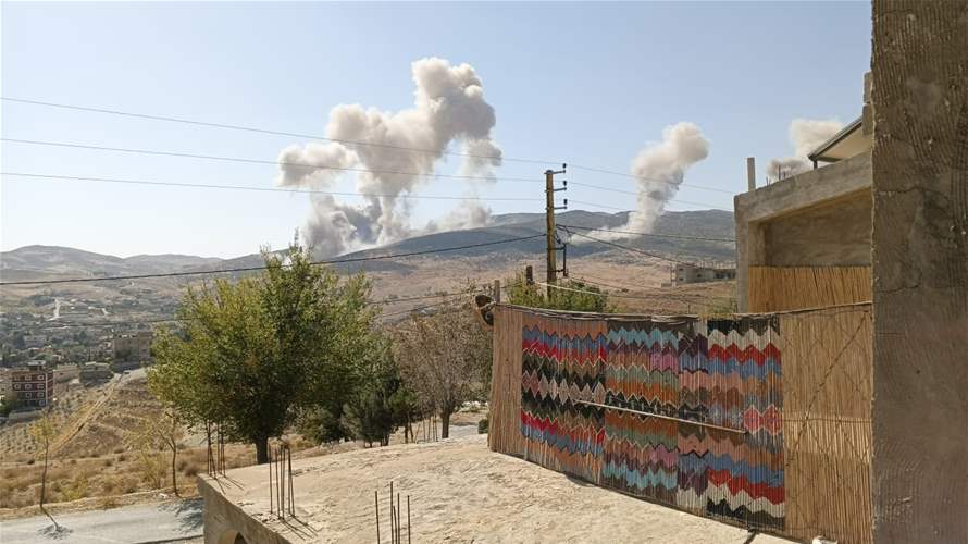 Intense Israeli strikes target Lebanon's eastern and western Bekaa regions