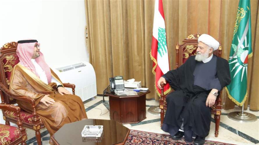 الخطيب إستقبل السفير السعودي ووزير الداخلية... البخاري: لا خصومة للمملكة مع المكون الشيعي في لبنان