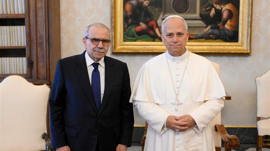 Prime Minister Salam meets Pope Leo XIV, stresses Lebanon’s unity and Palestinian rights