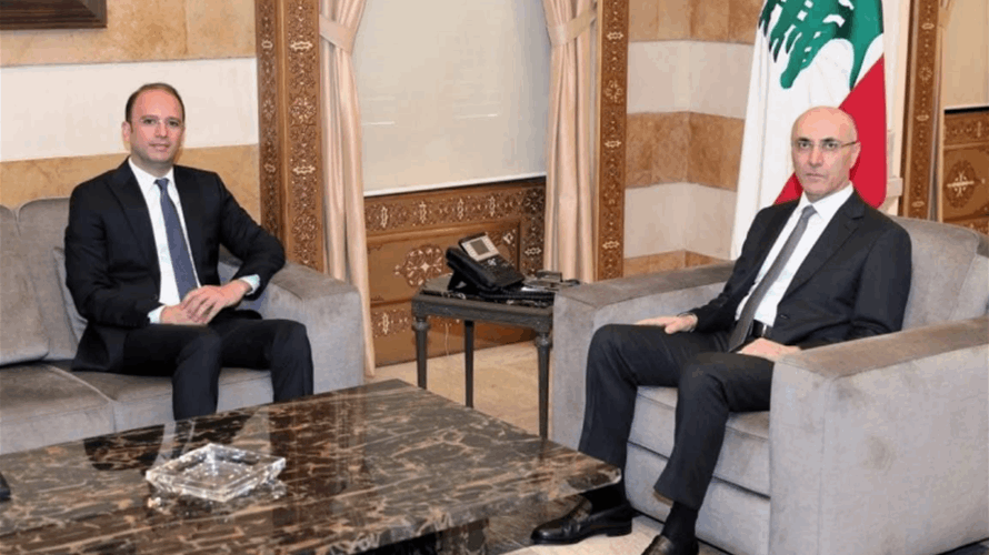 الحجار بحث مع خضر في أمور إنمائية وإدارية في بعلبك الهرمل
