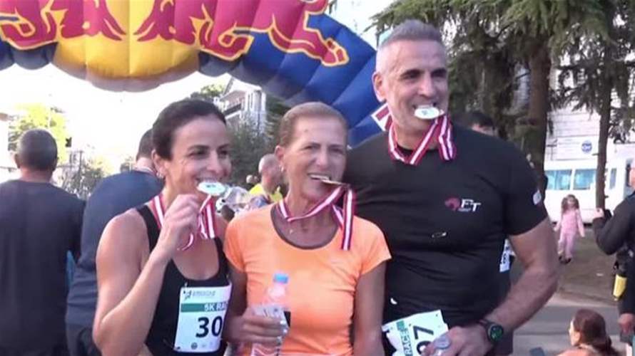 هكذا جمعت بلدة بكفيا المئات من المشاركين في سباق جري حمل عنوان للرياضة والبيئة معًا