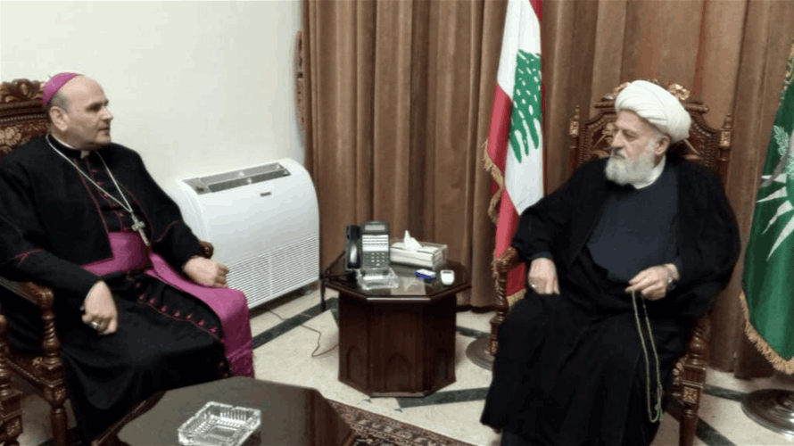 الخطيب استقبل السفير البابوي... وهذا ما جرى بحثه