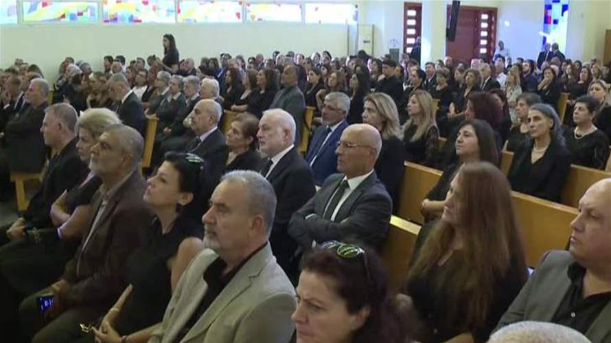 لبنان ودع الإعلامي بسام براك بمأتم رسمي... ومرقص قلده وساما بإسم رئيس الجمهورية