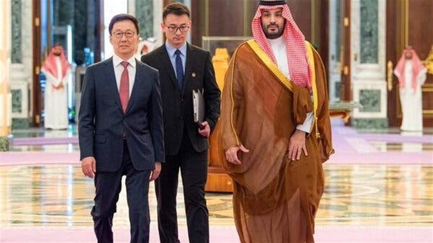 نائب الرئيس الصيني إجتمع مع ولي العهد السعودي