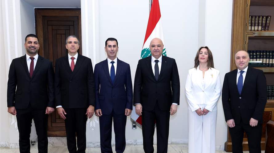 رئيس الجمهورية اطلع على نشاطات المعهد العربي للتخطيط والتقى سفراء لبنان الجدد