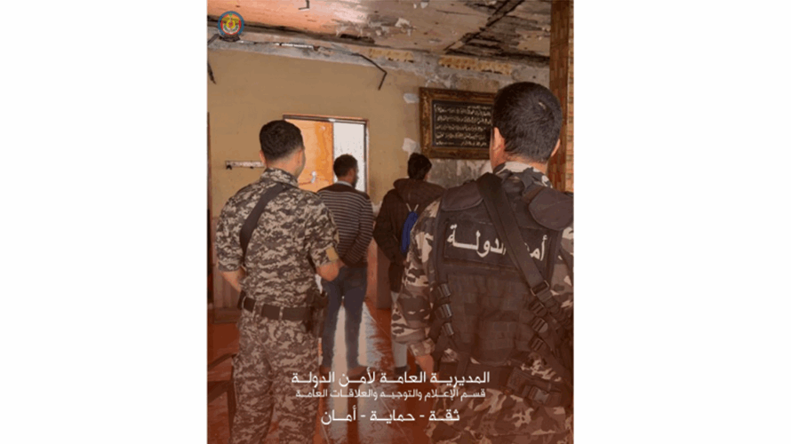 أمن الدولة دهمت مسلحًا في بلدة جويا – قضاء صور