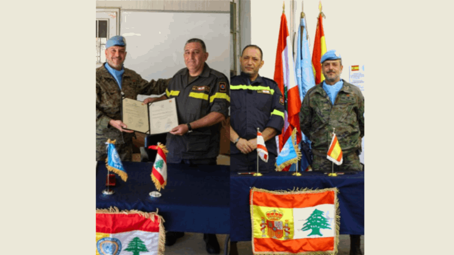 "اليونيفيل" الإسبانية تعزّز قدرات الدفاع المدني في القليعة وجديدة مرجعيون