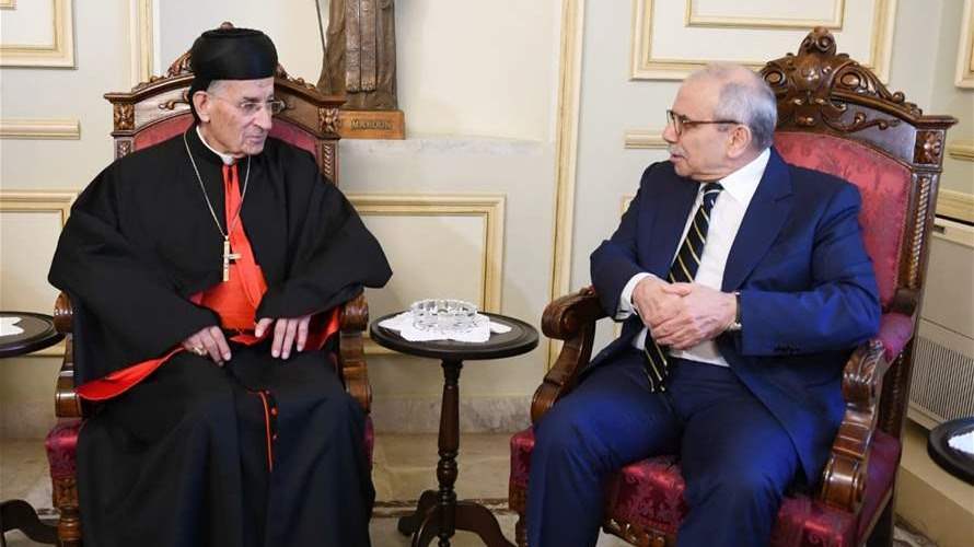 نواف سلام من بكركي: الانتخابات النيابية في موعدها ولا تراجع عن حصر السلاح