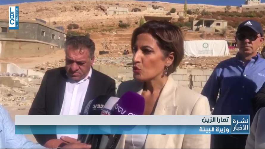 وزيرة البيئة تفقدت مخيمات النازحين في عرسال: الضرر البيئي ممتد على كل مساحة بلدة