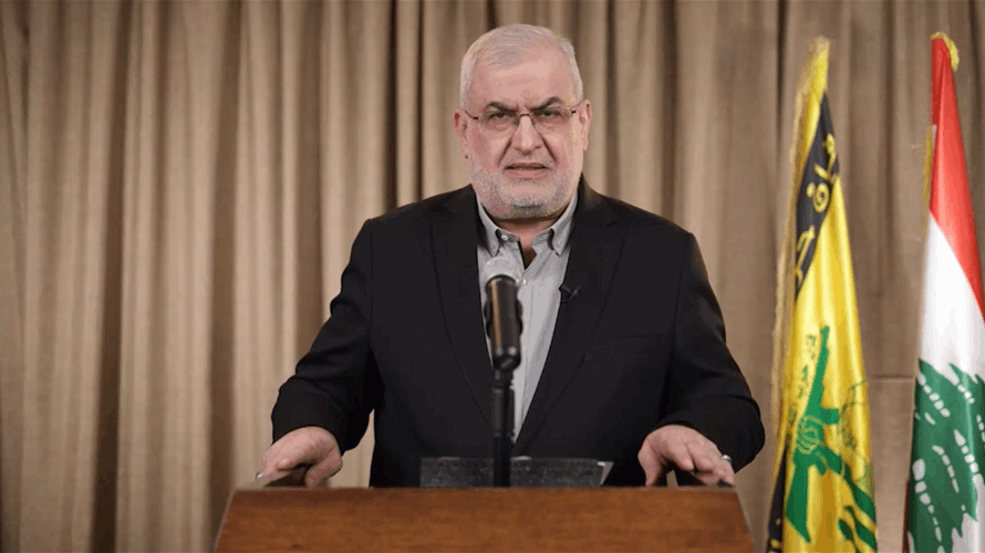 رعد: خيارنا كمقاومة الثبات والصبر كي لا يستسهل العدو إمكانية إخضاع بلدنا