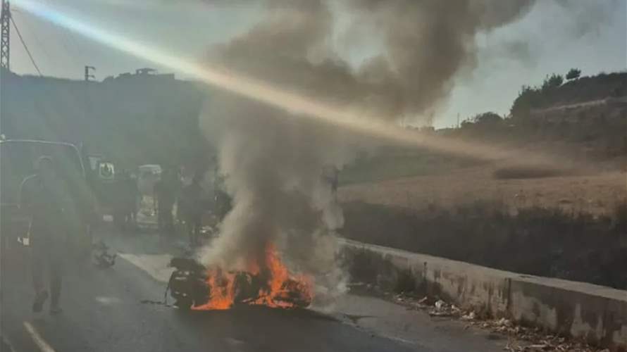 Israeli strike targets motorcycle in Aita al-Shaab in South Lebanon