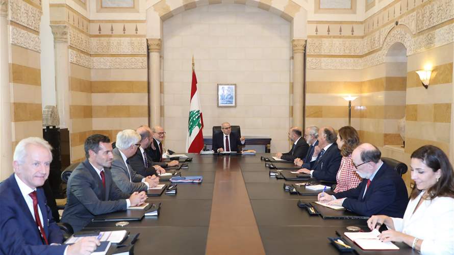 نواف سلام: الحكومة تعمل على توجيه لبنان نحو اقتصاد منتجٍ ومستدام