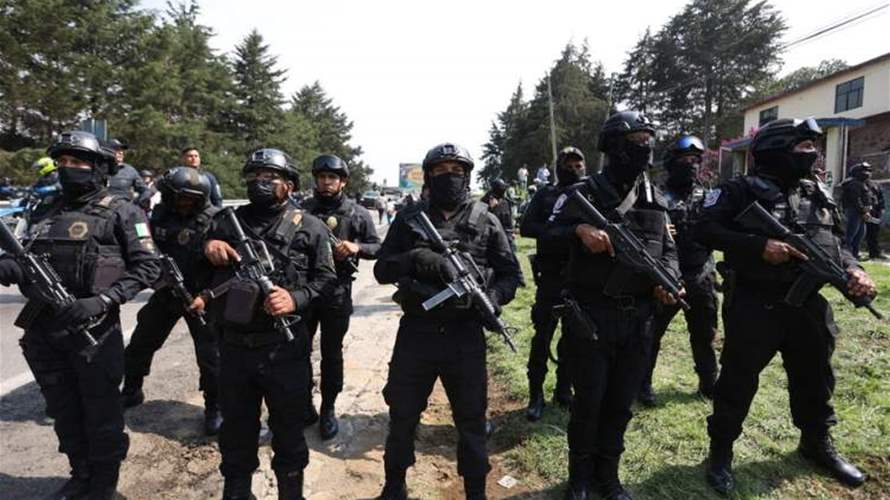 مقتل 13 مشتبها بهم في تبادل إطلاق نار مع الشرطة في المكسيك