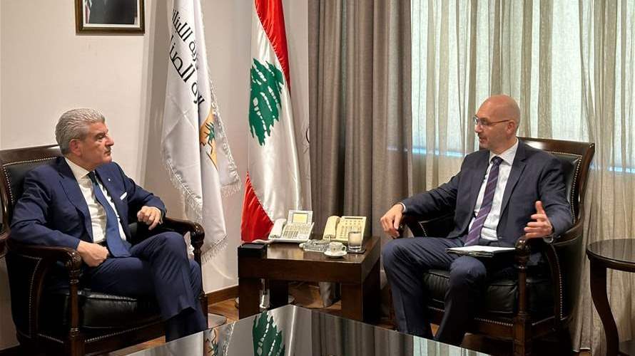 عيسى الخوري يبحث مع سفير بلغاريا سبل تعزيز التعاون الصناعي والتجاري