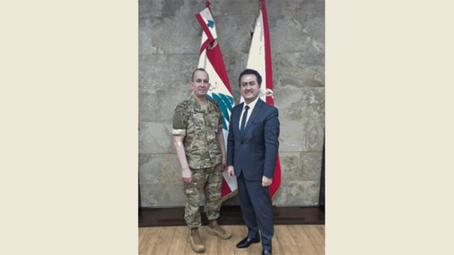 الرئيس التنفيذي لـ "المجلس الأميركي - اللبناني" بحث مع قائد الجيش سبل تعزيز التعاون مع وزارة الحرب الأميركية