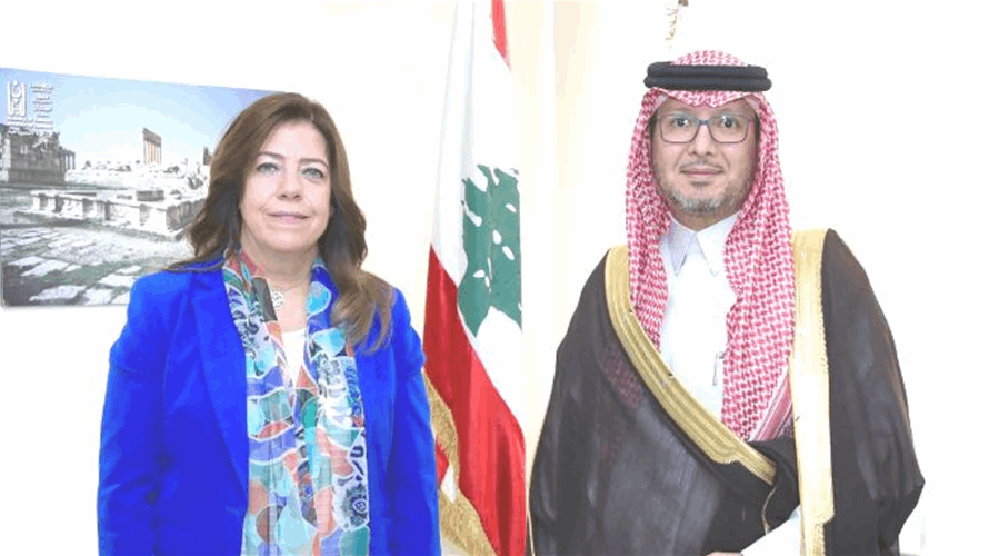 بايراقداريان تابعت مع السفير السعودي شؤونا مشتركة بين البلدين وفعاليات دورة ألعاب التضامن الإسلامي