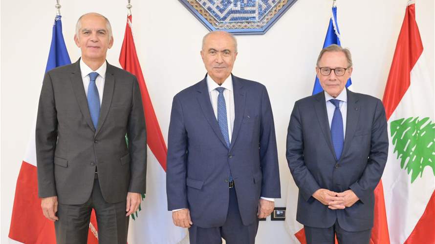 مخزومي أولم للمبعوث الفرنسي وماغرو: ممتنون للصداقة المتينة والدعم الفرنسي الثابت