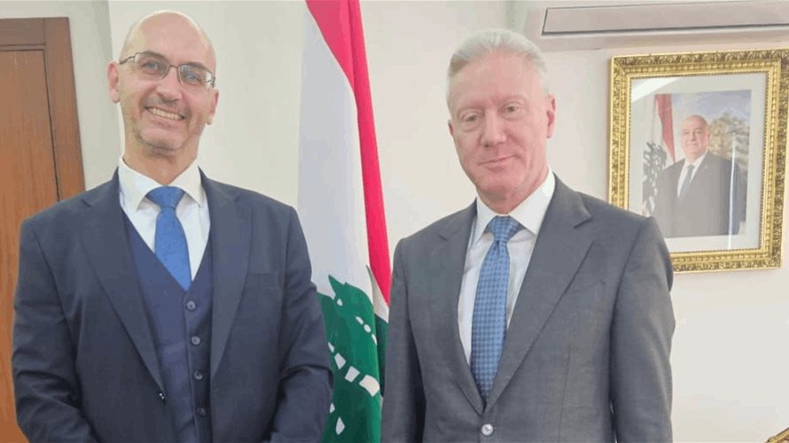 رجي بحث والسفير البلغاري في زيارة عون وملفات التعاون بين لبنان وبلغاريا 