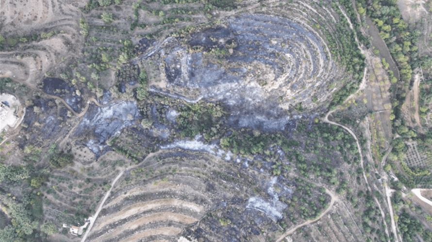 بلدية عندقت: الحريق الأحد ناتج عن إستهتار جسيم أو عمل متعمد ولدينا معلومات أولية عن عدد من المشتبه بهم