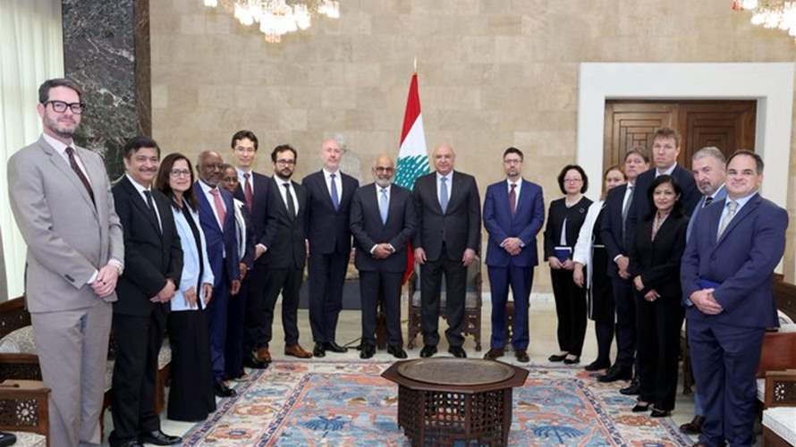 President Aoun urges World Bank to support Lebanon amid ongoing Israeli violations 