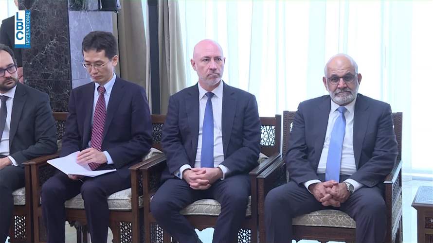  عون يؤكد التزام لبنان باتفاق وقف الأعمال العدائية ويكشف أمام وفد البنك الدولي استمرار الاحتلال الإسرائيلي لخمس تلال جنوبية