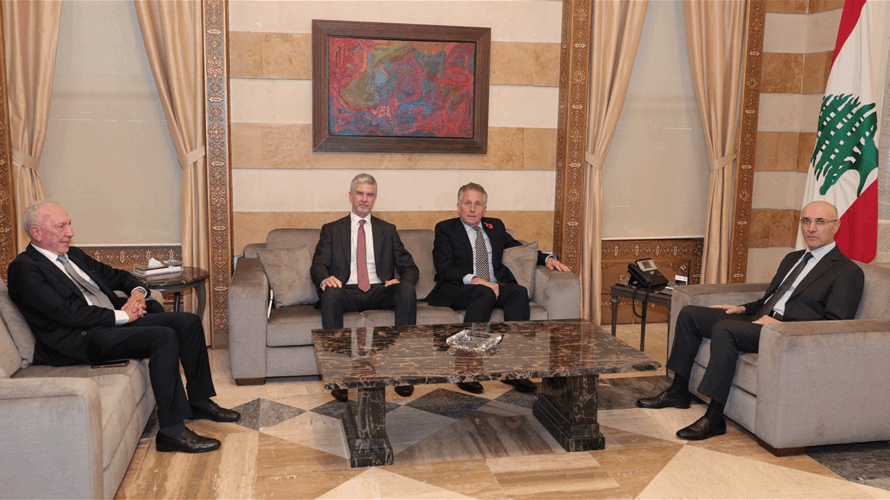 الحجار استقبل وفدًا من "معهد توني بلير": لمواكبة المجتمع الدولي تنفيذ قرار بسط سلطة الدولة