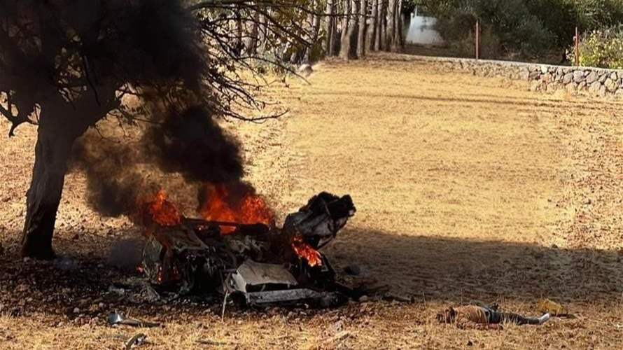 Israeli strike targets vehicle on Shebaa - Rashaya al-Wadi road 