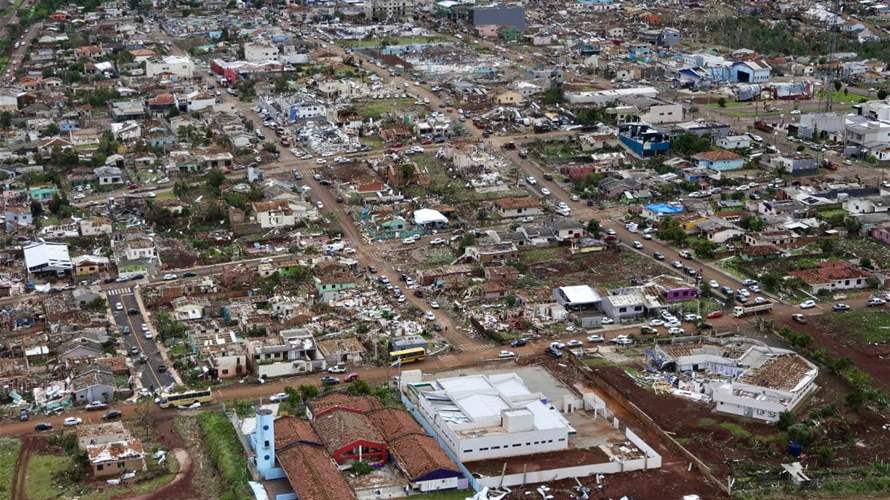 مقتل 6 وإصابة المئات جراء إعصار في جنوب البرازيل