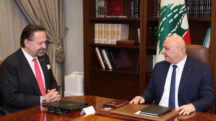 Sebastian Gorka praises President Aoun as key figure for Trump’s Middle East peace vision