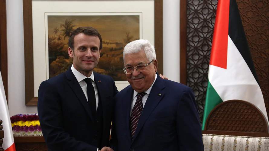 President Macron to host Palestinian President on Tuesday