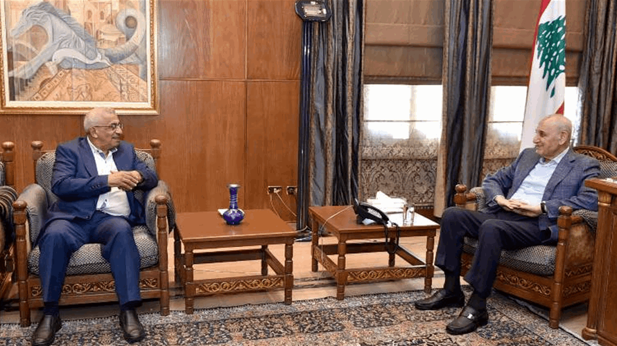 بري عرض مع سعد والعريضي للمستجدات سياسيا وميدانيا