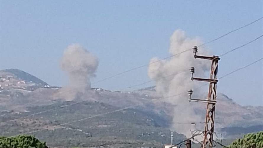 Israel strikes Mahmoudiyeh, Qotrani in Jezzine district, and the Bekaa