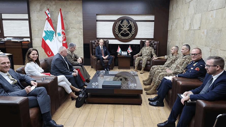 Hungarian Defense Minister meets Lebanese Army commander to discuss military cooperation