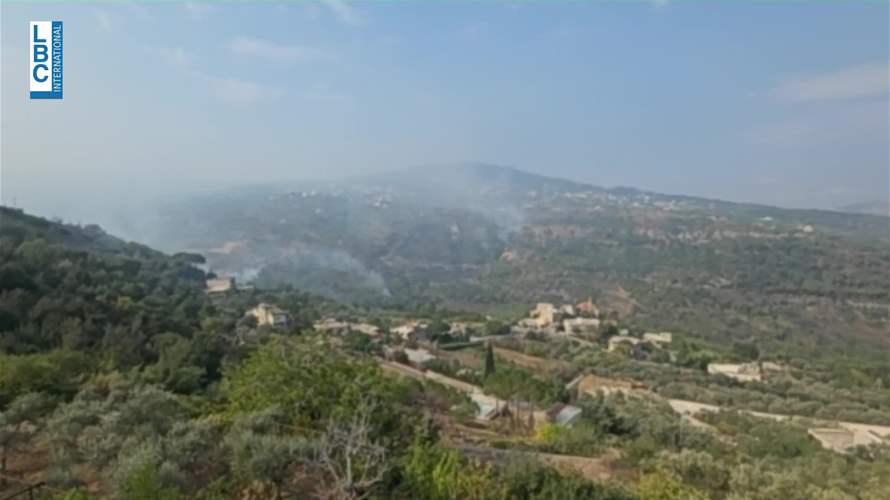 اندلاع الحرائق في مناطق واسعة في جزين ومناطق أخرى: إليكم المشهد