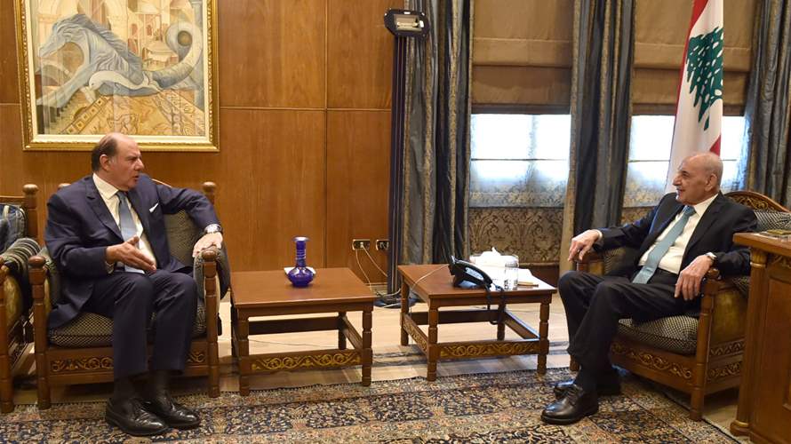 بري استقبل حاكم مصرف لبنان... وهذا ما جرى عرضه