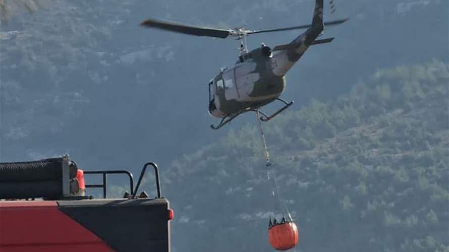 الجيش: إخماد حرائق في عدد من البلدات اللبنانية (صور)