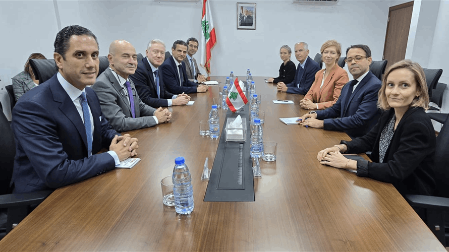 لوجاندر زارت وزير الخارجية وجددت التزام ماكرون بعقد مؤتمر لدعم الجيش