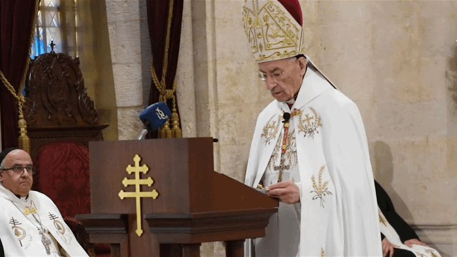 الراعي: إنّ نهوض لبنان لا يبدأ من الخطابات بل من إيمانٍ بأنّ الله لا يزال حاضرًا في تاريخنا