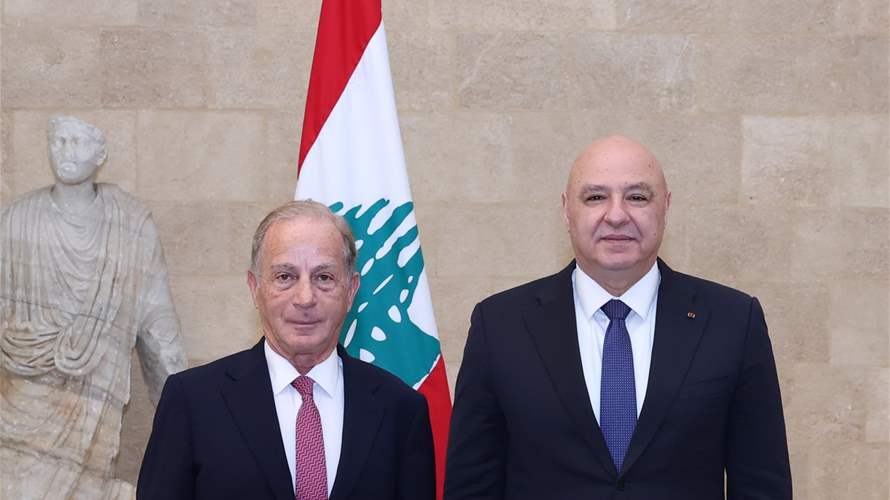 President Aoun receives credentials of new US Ambassador to Lebanon Michel Issa