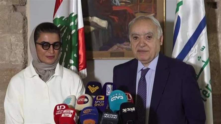 وزير الثقافة عرض مع نورا الكعبي مسألة بناء شراكة في المجال الثقافي بين لبنان والامارات 