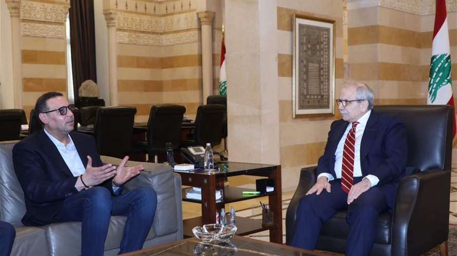 نواف سلام إستقبل هنيبعل القذافي: توقيفه المتمادي يستوجب حتماً اجراء مراجعة جدية في سبيل صون حقوق الأفراد