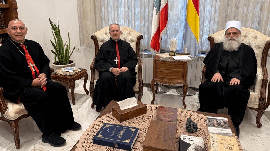 شيخ العقل اتصل بجنبلاط وارسلان وتواصل مع دريان والخطيب وتسلّم دعوة للمشاركة في اللقاء الاسلامي المسيحي مع البابا 