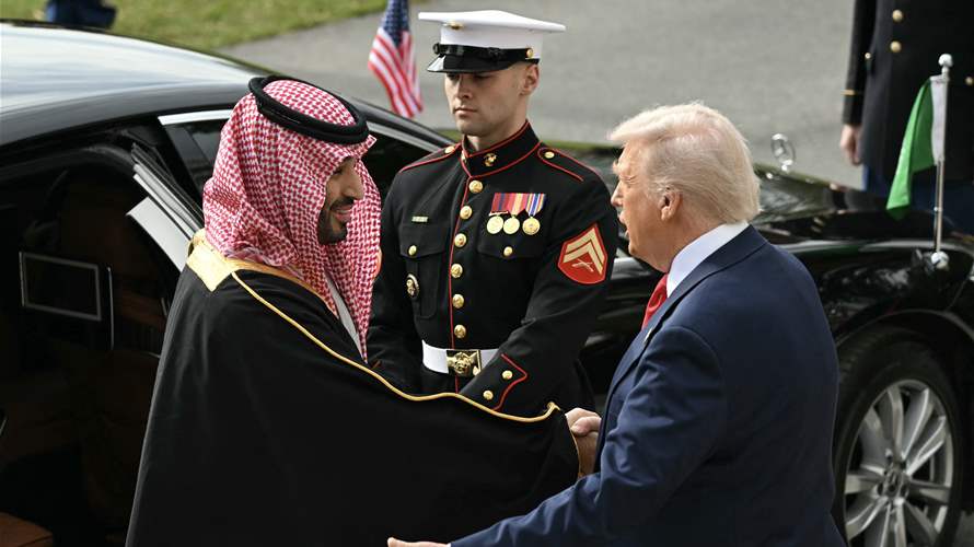 Saudi crown prince arrives at White House