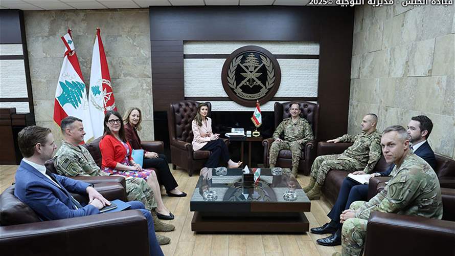 مصادر غربية للـLBCI: العلاقة بين قائد الجيش وأورتاغوس جيدة... وهذه المزاعم غير صحيحة