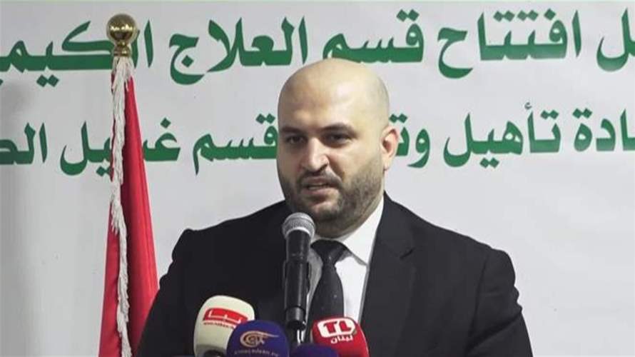 ناصر الدين: تخصيص موازنات تصل إلى مليون دولار لدعم الطاقم الطبي وتعزيز الخدمات الصحية