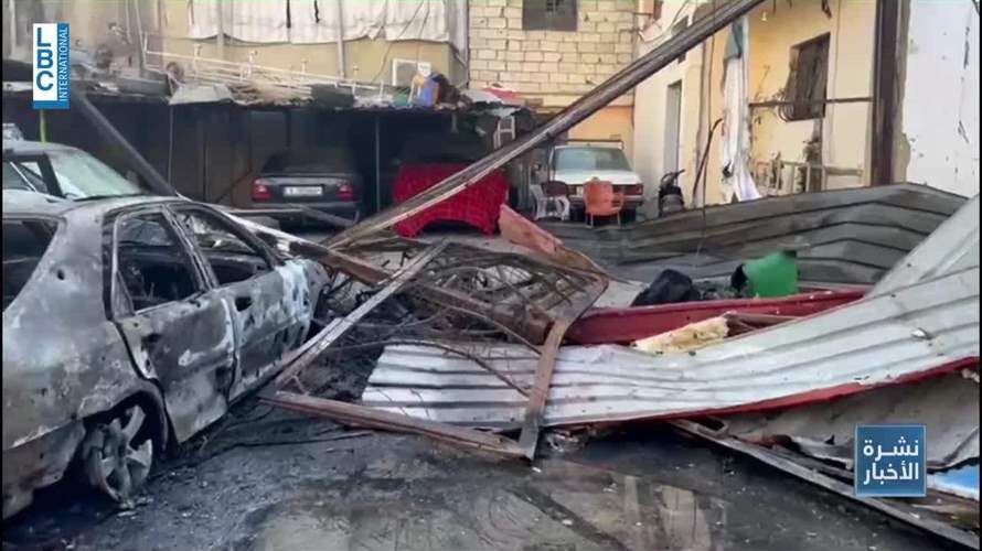 الاحتلال الاسرائيلي يزعم استهداف مجمع تدريب في قلب عين الحلوة وحماس ترد: مجرد منشأة رياضية